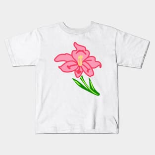 August Gladiolus CM Kids T-Shirt